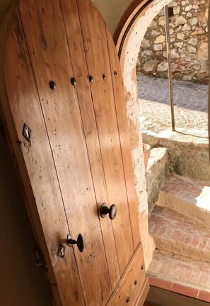 porte d' entrée côté sud