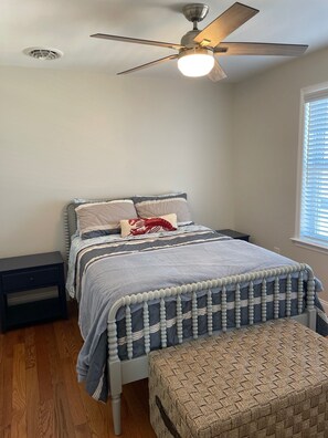 Upstairs full size bed
