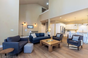 Plenty of comfortable seating for everyone in your party.
