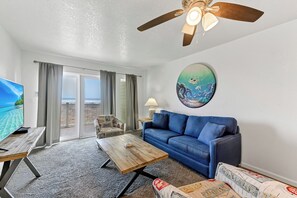 Living Area - Large windows offering panoramic views