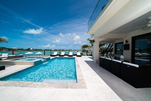 Horizon Beachfront Villa Pool Deck