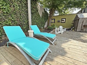 Wonderful outside space to enjoy the day
