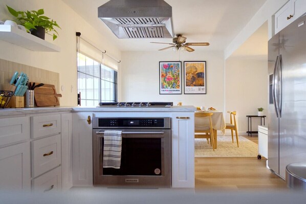 Kitchen and Dining Room View