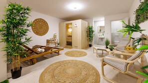 Spa area of Casa Lei