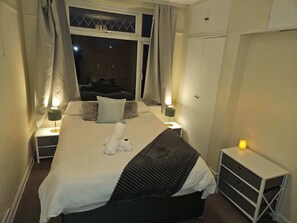 Bedroom 1 [first floor] with desk for working