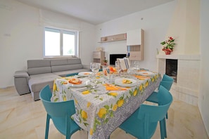Living and dining room