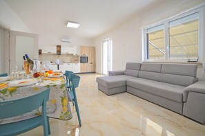 Living and dining room