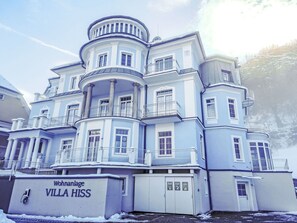 Blau, Fassade, Zuhause, Wohnung, Villa, Balkon, Historisches Haus, Villa, Hotel