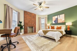 Private 2nd workspace, ideal for remote work or relaxation.