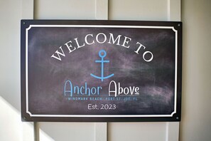 Welcome to our get away, Anchor Above Established in 2023.