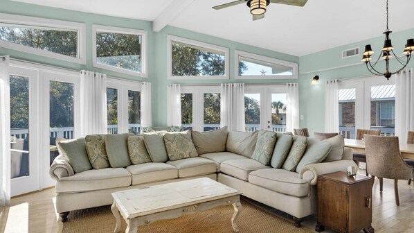 All Decked Out on 30A  - 2nd Level Living Area