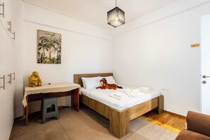 Find your comfort at the cozy double bed