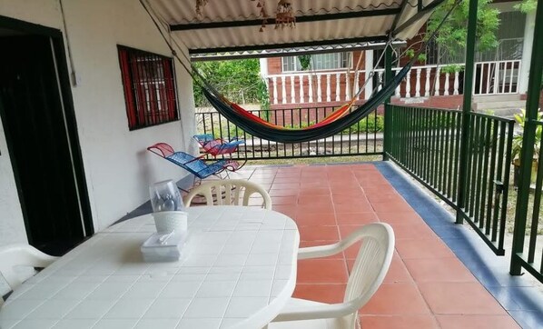 Outdoor dining