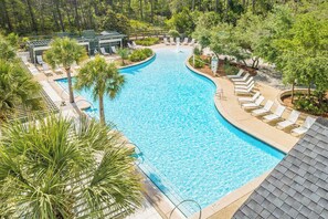 Inviting pool at Watersound West