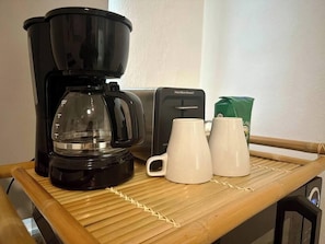 Kaffe och/eller kaffebryggare