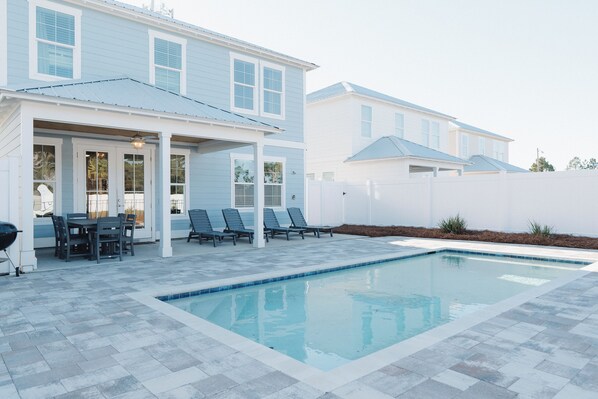 Beautiful private pool.