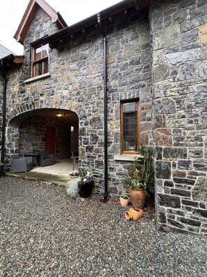 Entrance archway to the Loft 