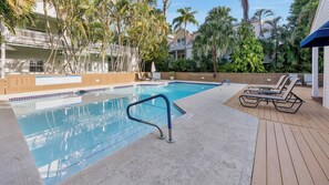Access to a large community pool...