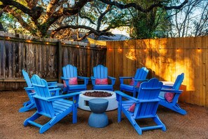 Light up the fire pit and share stories under the open skies.