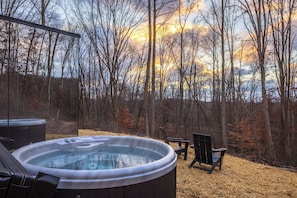 Bain à remous extérieur