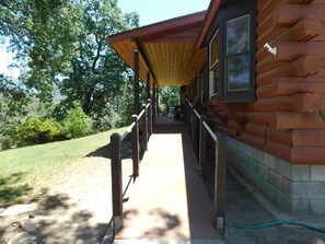 Ramp to front porch
