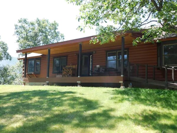 Front porch and front of house