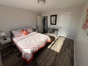 Bedroom / Walk In closet door on right