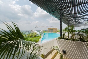 Takterrasspool