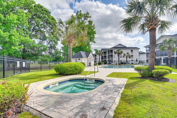Myrtle Beach Vacation Rental | 2BR | 2BA | 900 Sq Ft | Stairs Required