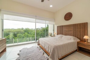 Sleep in comfort and wake up refreshed in this cozy, inviting bedroom.