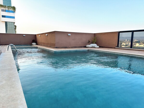 Takterrasspool