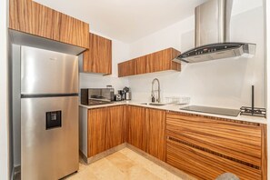 A spacious and modern kitchen where every meal becomes a delight.