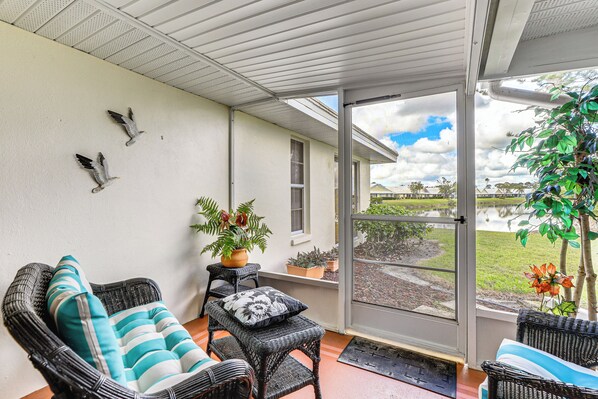Venice Vacation Rental | 2BR | 2BA | 1 Small Step Required | 1,443 Sq Ft