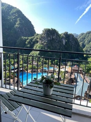 Vista del balcone