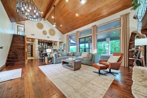 Gather comfortably with friends and family in our spacious area.
