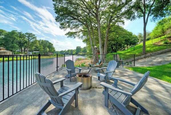 Admire the beautiful outside view of our charming home.
