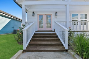 Our front door welcomes you!