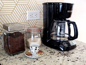 Coffee and/or coffee maker