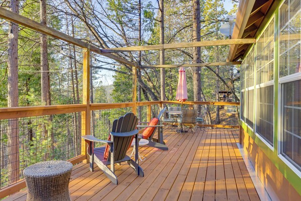 Twain Harte Vacation Rental | 4BR | 2BA | 1,850 Sq Ft | 2 Steps to Enter