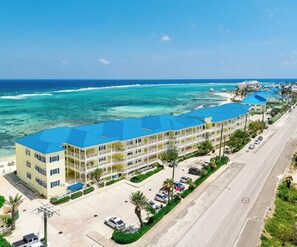 A drones eye view of Castaways' Cove
