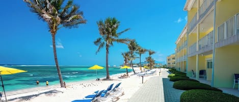 View of the Castaways' Cove Beach