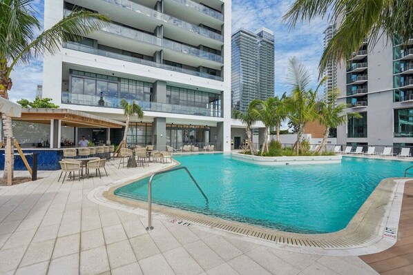 Pool deck