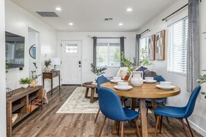 Comfortable dining space for meals and memories.
