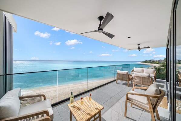 Enjoy the fresh ocean breeze from your private patio