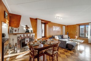 Living and dining room