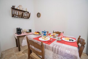 Kitchen and dining area
