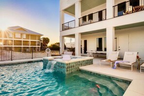 Pool and hot tub