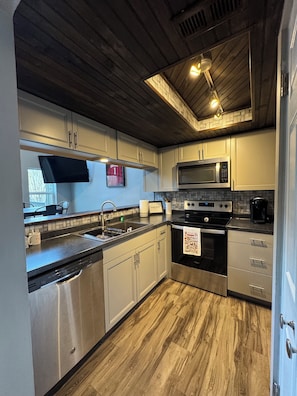 Remodeled kitchen