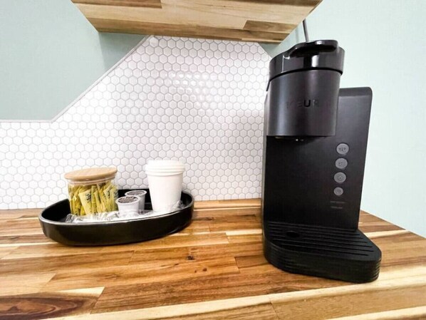 Kaffe och/eller kaffebryggare