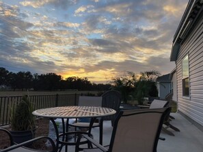 Winter Sunset/sunrise dining
